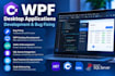 develop and fix c sharp wpf desktop applications