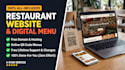 build and host your restaurant website and qr menu
