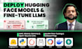 deploy hugging face models, fine tune llama, mistral, gemma on gcp