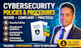 create professional cybersecurity policies and procedures