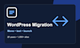 migrate one wordpress site to new hosting or a domain