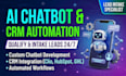 build an ai chatbot and CRM automation for client intake