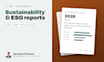 write your gri or issb aligned sustainability and esg report