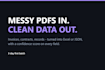 extract data from your pdfs and invoices