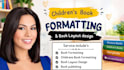 do childrens book formatting, book layout design for print and ebook