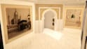 design luxury 3d interior with photorealistic vray rendering