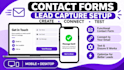 create contact forms and lead generation forms for your website