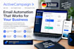 setup german active campaign email automation, workflows, and integrations dmarc