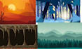 do game environment 2d game background level design environment design