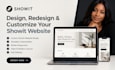 design, redesign and customize showit website or showit template