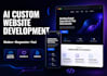 build a modern ai powered website