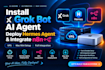 install grok bot ai agent deploy hermes agent n8n integrate vps mac mini setup