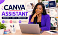 canva virtual assistant, make canva template, convert files to editable