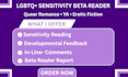 beta read lgbtq novel queer romance ya fiction sensitivity reader