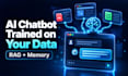 build a custom rag ai chatbot with memory trained on your data