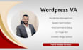 be your wordpress virtual assistant for website management