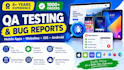 do user testing, website testing, app review, website review, and app testing