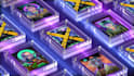 create 3d nft card animation and looping trading card visuals