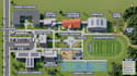 design 3d and 2d campus maps, school maps, wayfinding maps and park maps