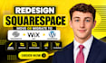 redesign squarespace website move or migrate squarespace to wix to wordpress