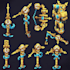 create custom minecraft 3d models for mobs items and weapons