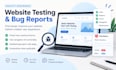 manually test your website and report bugs