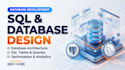 develop database, sql, postgresql, mysql, data management system and backend