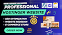 hostinger website design wordpress website design hostinger horizon website