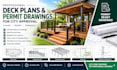 draft deck plans and permit blueprints
