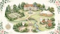 create custom wedding maps, venue maps and location illustrations