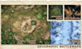 create a custom top down dnd, geographic battlemap, environment battlemap