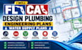 fl ca design plumbing engineering plans water supply plans