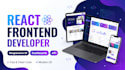 develop react frontend, responsive web app, UI dashboard and web interface