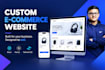 build a custom ecommerce website with react and tailwind CSS