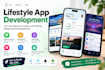 develop lifestyle app, wellness app, habit tracker app, ai personal assistant