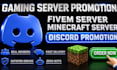 discord promotion, rust, fivem, minecraft, dayz