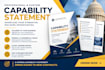 create a professional government contract capability statement