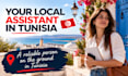 be your local assistant in tunisia for tasks and research