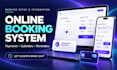set up online booking system with payments and reminders