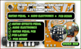 design guitar pedal pcb for boutique builder , audio device