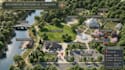 design wayfinding map, campus map, school map, park map and facility