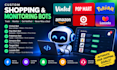 build vinted bot, lazada bot, pokemon bot, target bot, popmart bot, amazon bot