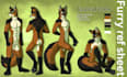 Dibujar hoja de referencia personalizada de furry, personaje anthro de ...