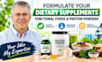 develop custom nutraceutical, functional food, and protein powder