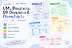 create professional flowcharts and uml diagrams