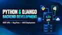 develop python django web applications and rest apis