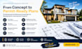draw residential building plans and architectural permit drawing