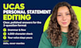 edit and proofread your ucas personal statement for 2027 entry