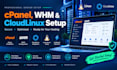 install and setup cpanel, whm and cloudlinux server