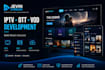 build iptv, ott and vod streaming solution for your business